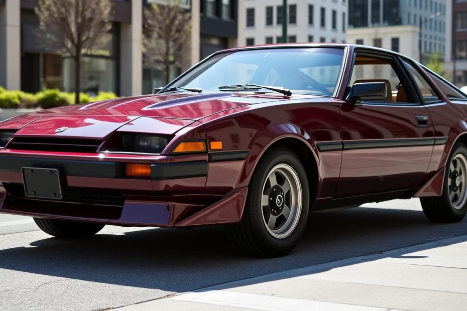 Deep Maroon MkII P-Type: 1984 Toyota Celica Supra 5-Speed