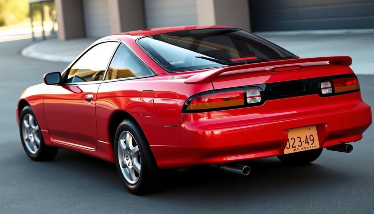 Nissan 240SX design showcasing classic Silvia styling